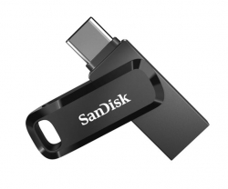 SanDisk 512GB Ultra Dual Drive Go 2-in-1 USB-C & USB-A Flash Drive Memory Stick 150MB/s USB3.1 Type-C Swivel for Android Smartphones Tablets Macs PCs (SDDDC3-512G-G46)