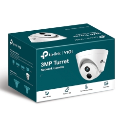 TP-Link VIGI C400HP-2.8 3MP Turret Network Camera, 2.8mm Lens, Smart Detection, Smart IR, WDR, 3D NDR, Night Vision (VIGI C400HP-2.8)
