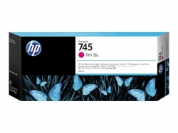 HP 745 300-ML MAGENTA DESIGNJET INK CARTRIDGE - Z2600/Z5600  F9K01A