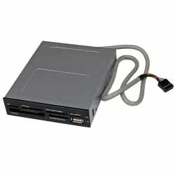 STARTECH USB2.0 MULTI CARD READER, SD / MICRO SD/CF TO IDC, IDC USB CABLE, 2YR (35FCREADBK3)