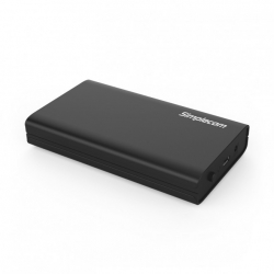 Simplecom SE301 3.5' SATA to USB 3.0 Hard Drive Docking Enclosure (SE301-BK)