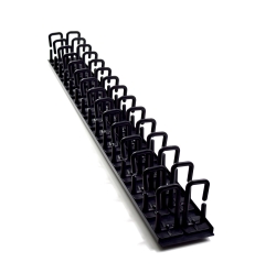 2RU VERTICAL Cable Management Rail. 30 Rings. Pack of 2 002.008.0046