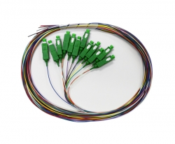 Fibre Pigtail SC/APC OS1 / OS2 Singlemode 2m - 12 pack Rainbow 015.012.4303