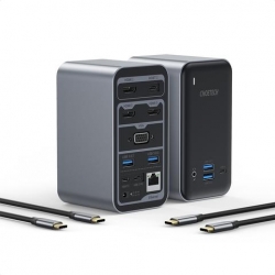 Choetech HUB-M21 15-in-1 USB C Docking Station (ELECHOHUBM21)
