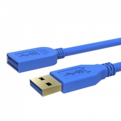 Simplecom CA312 1.2M 4FT USB 3.0 SuperSpeed Extension Cable Insulation Protected Gold Plated (CA312)