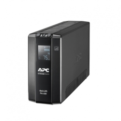 APC Back UPS Pro BR 650VA, 6 Outlets, AVR, LCD Interface, High Performance Computer and Electronics UPS for Premium Power Protection (BR650Mi)