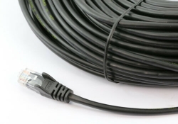 8Ware Cat6a UTP Ethernet Cable 15m Snagless Black (PL6A-15BLK)