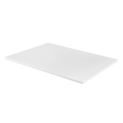 Brateck Particle Board Desk Board 1500X750MM Compatible with Sit-Stand Desk Frame - White (TP15075-W)