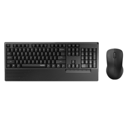 RAPOO X1960 Wireless Mouse and Keyboard Combo with Palm Rest - 1000DPI, Wireless 2.4G,