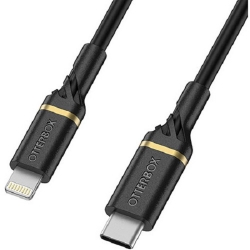OtterBox USB-C To Lightning 2 Meter Fast Charge MFi / USB PD Cable - Black Shimmer ( USB C To Lightning ) 78-52647