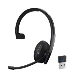 EPOS | Sennheiser Adapt 230 on-ear, single-sided Bluetooth ? headset with USB dongle,  1000881
