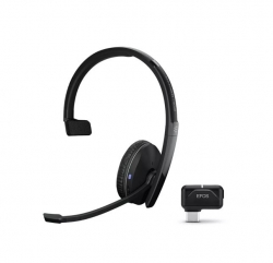 EPOS | Sennheiser Adapt 231 on-ear, single-sided Bluetooth ? headset with USB-C dongle, 1000896