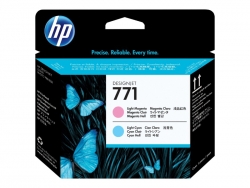 HP 771 LT MAGENTA/LT CYAN DESIGNJET PH - Z6200/Z6800  CE019A