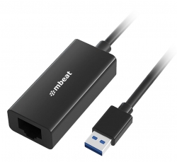 mbeat mbeat USB 3.0 Gigabit Etherent Adapter - Black MB-U3GL-1K