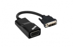 Sunix DVI-D to VGA Adapter; compliant with VESA VSIS version 1, Rev.2; Output resolutions up to 1920x1200; HDTV resolutions up to 1080p (I2V67C0)