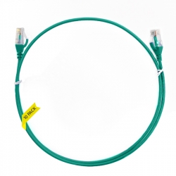4m Cat 6 Ultra Thin LSZH Pack of 10 Ethernet Network Cable. Green 004.004.8018.10PACK