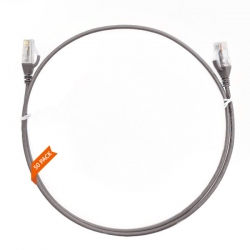 0.5m Cat 6 Ultra Thin LSZH Pack of 50 Ethernet Network Cable. Grey 004.004.9002.50PACK