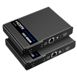 4K KVM Console Extender Over Cat 6/6A 70m with HDMI Loop-Through, S/PDF ARC, and bidirectional IP 006.008.1046