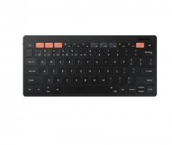 Samsung Smart Keyboard Trio 500 - Black, Universal, Bluetooth 5.0, 78 Keys, Wireless keyboard, Pair multiple devices & switch with a click EJ-B3400UBEGWW