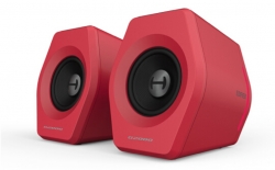 Edifier G2000 Gaming 2.0 Speakers System - Bluetooth V4.2/ USB Sound Card/ AUX Input/RGB 12 Light Effects/ 16W RMS Power Red