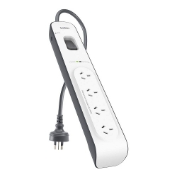 Belkin 4 - outlet Surge Protection Strip with 2M Power Cord BSV400au2M