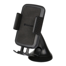Verbatim Phone Mount - Windscreen/Dash - Black 66601