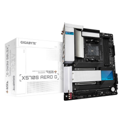 Gigabyte X570S AERO G AMD Ryzen AM4 ATX Motherboard, 4x DDR4 ~128GB, 3x PCI-E x16, 4x M.2, 6x SATA3, 2x USB-C, 6x USB 3.2, 2x USB 2.0