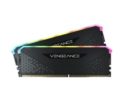 Corsair DDR4, 3200MHz 32GB 2x16GB Dimm, Unbuffered, 16-20-20-38, XMP 2.0, Vengeance RGB RS Heatspreader, CMG32GX4M2E3200C16