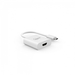 Cruxtec White USB Type-C to HDMI Adapter CXT-CTH4K-WH