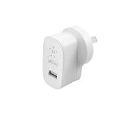 Belkin BOOST CHARGE USB-A Wall Charger 12 W, White WCA002auWH