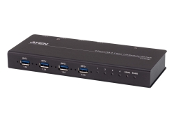 Aten Industrial Peripheral Switch 4x4 USB 3.1 Gen1, 4x Devices, 4x USB 3.1 Gen1 Ports, Remote Port Selector, US3344I-AT
