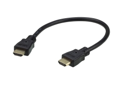Aten 0.3m 4K HDMI High Speed Ethernet cable, supports up to 4096 x 2160 @ 60Hz, 2L-7DA3H