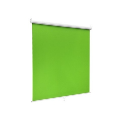 Brateck106'' Wall-Mounted Green Screen Backdrop Viewing Size(WxH):180 200cm BGS02-106