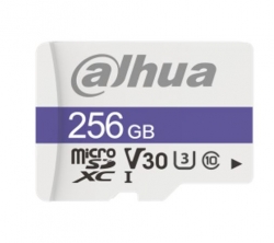 Dahua C100 256GB microSD 95MB/s 38MB/s 80TBW C10/U1/V10 UHS-I -25 C to +85 C Temperature Resistant Waterproof DHI-TF-C100/256GB