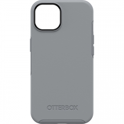 OtterBox Apple iPhone 13 Symmetry Series Antimicrobial Case - Resilience Grey (77-85345), ultra-slim 77-85345