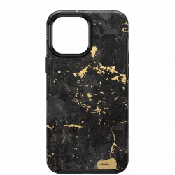 OtterBox Apple iPhone 13 Pro Max Symmetry Series Antimicrobial Case - Enigma Graphic (Black/Gold) (77-83580)