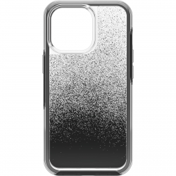 OtterBox Apple iPhone 13 Pro Symmetry Series Clear Antimicrobial Case - Ombre Spray (Clear/Black) (77-83492)