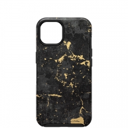 OtterBox Apple iPhone 13 Symmetry Series Antimicrobial Case - Enigma Graphic (Black/Gold) (77-85373)