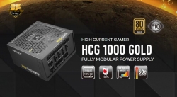 Antec HCG 1000w 80+ Gold, Fully Modular, Zero RPM Mode, 135mm FDB Fan, 2x EPS 8 PIN, 100% Japanese Caps, HCG1000 Gold AU
