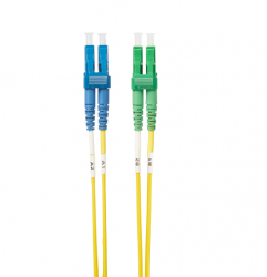 10m LC - LC/APC OS1 / OS2 Singlemode Fibre Optic Duplex Cable FL.OS2LCLCAPC10M