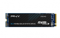 PNY CS2140 1TB NVMe SSD M.2 Gen4x4 3600MB/s 3200MB/s R/W 400TBW 1.5M hrs MTBF 5yrs wty M280CS2140-1TB-CL