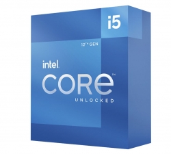 Intel i5-12600K CPU 3.7GHz (4.9GHz Turbo) 12th Gen LGA1700 10-Cores 16-Threads 25MB 125W UHD Graphic 770 Unlocked Retail Box Alder Lake BX8071512600K