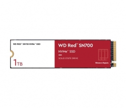 Western Digital WD Red SN700 1TB NVMe NAS SSD 3430MB/s 3000MB/s R/W 2000TBW 515K/560K IOPS M.2 Gen3x4 1.75M hrs MTBF 5yrs wty WDS100T1R0C