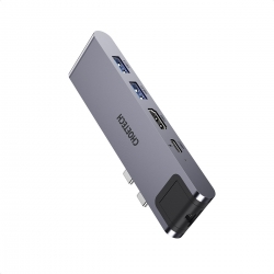 CHOETECH 7-in-2 MacBook Pro/Air USB Adapter USB-C Hub HUB-M24