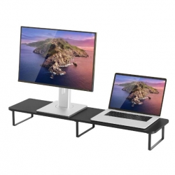 mbeat activiva Black Dual Monitor Riser ACA-MSTD-03BLK