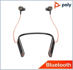 Plantronics/Poly Voyager B6200 UC headset, Bluetooth, ANC, Vibration signals calls/alerts, Premium Hi-fi stereo, SoundGuard, upto 16 hrs listen,9 hrs 208748-101