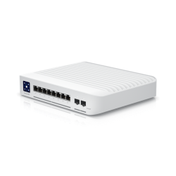 Ubiquiti Switch Enterprise 8-port PoE+ 8x2.5GbE, Ideal For Wi-Fi 6 AP, 2x 10g SFP+ Ports For Uplinks, Managed Layer 3 Switch USW-Enterprise-8-PoE