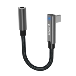 mbeat Elite USB-C to 3.5mm Audio Adapter - Add Headphone Audio Jack to USB-C Computers, Laptops, Notebooks, Tablets, Smartphones - Space Grey MB-XAD-C35AUX