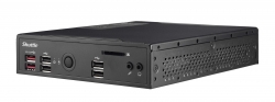 Shuttle DS20U7 Slim Mini PC 1.3L - Intel i7-10510U CPU, Support dual Intel Gigabit LAN, USB 3.0, ,RS232/RS422/RS485/Triple display/Vesa Mount