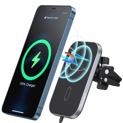 CHOETECH T200F-201 15W MagLeap Magnetic Wireless Car Charger Holder with 1M Cable ELECHOT200F201